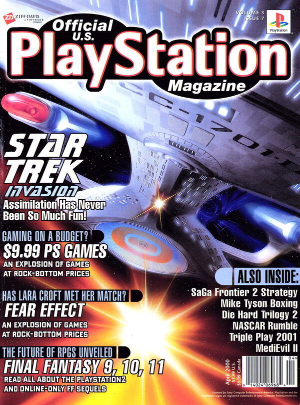 Official U.S. PlayStation Magazine Issue 031 (April 2000) cover